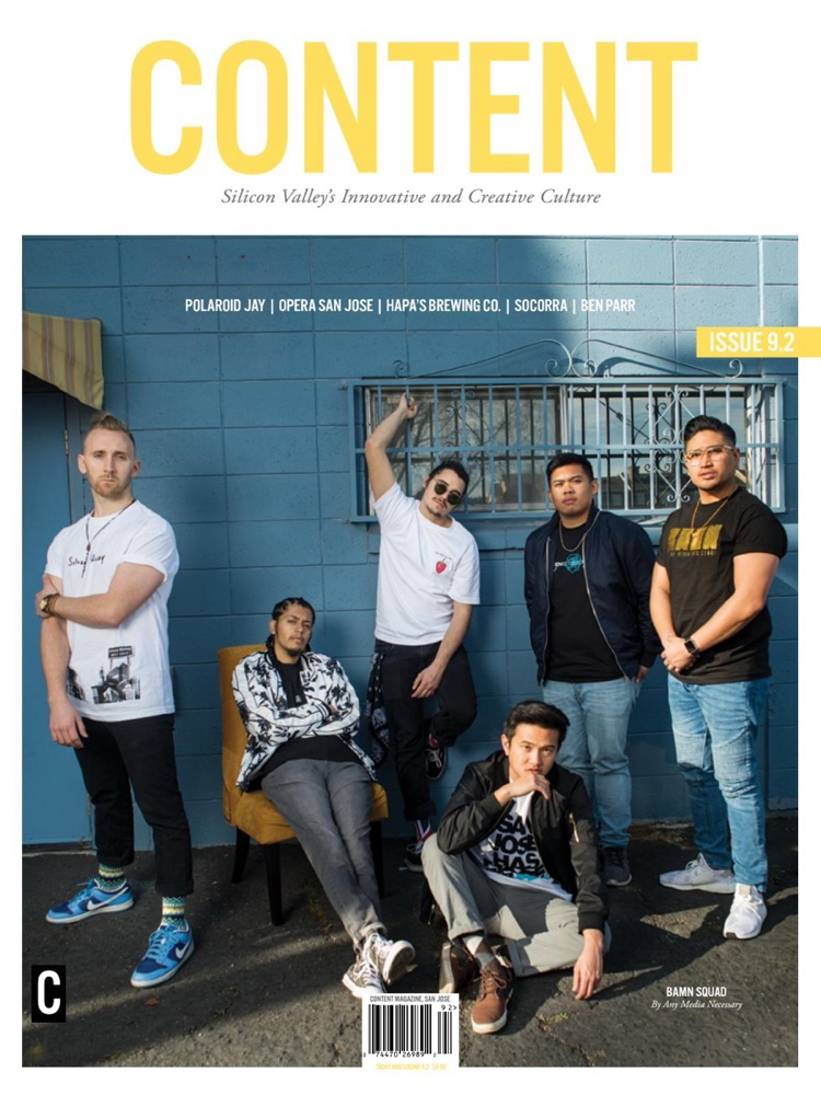 BAMN, By Any Media Necessary, on the cover of Content Magazine Sight & Sound 9.2
