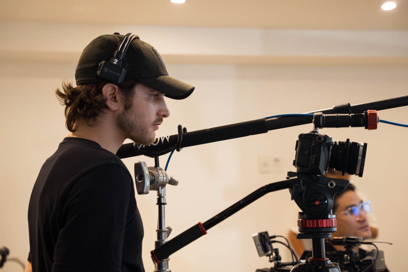 Cinema rig — interview set
